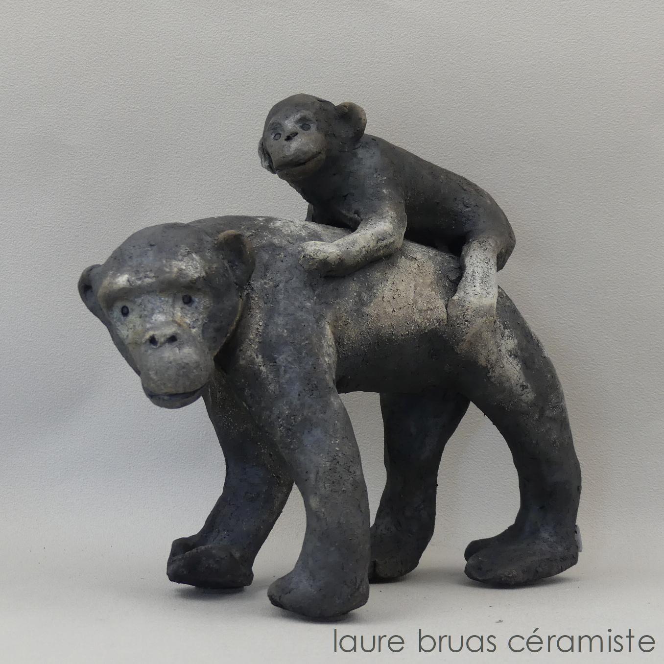 Sculptures animalières - Sculptures martins-pêcheurs -Art Verrier