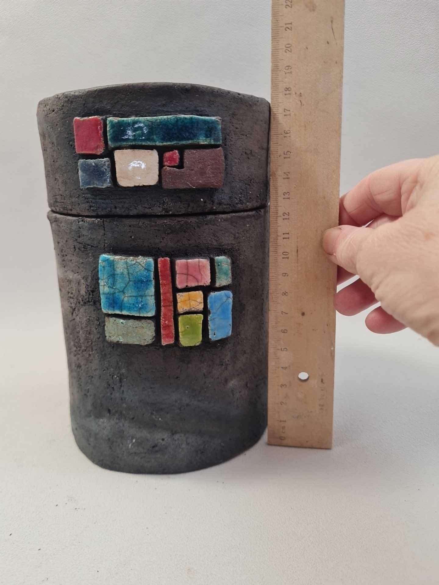 Boite enfumage et Raku de 18 cm environ – Image 5