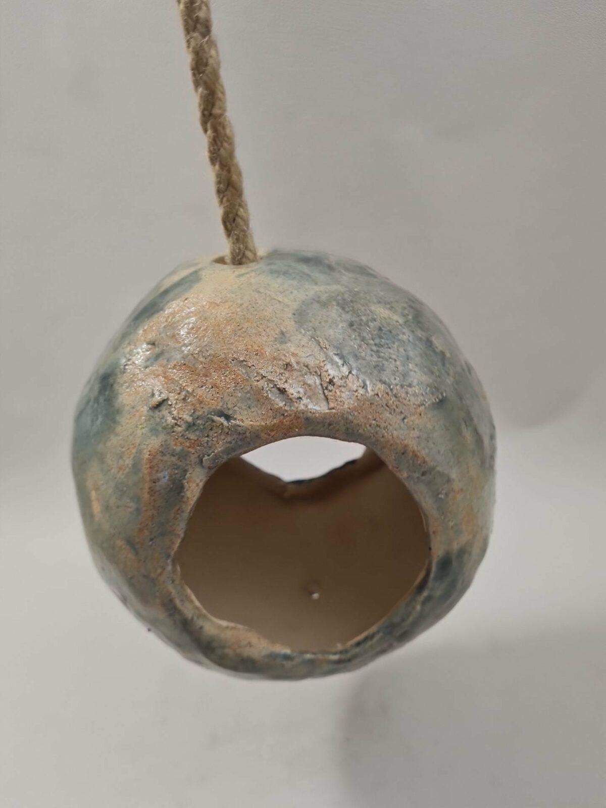 Mangeoire bleu pour nourrir les oiseaux - résistante au gel – Image 4