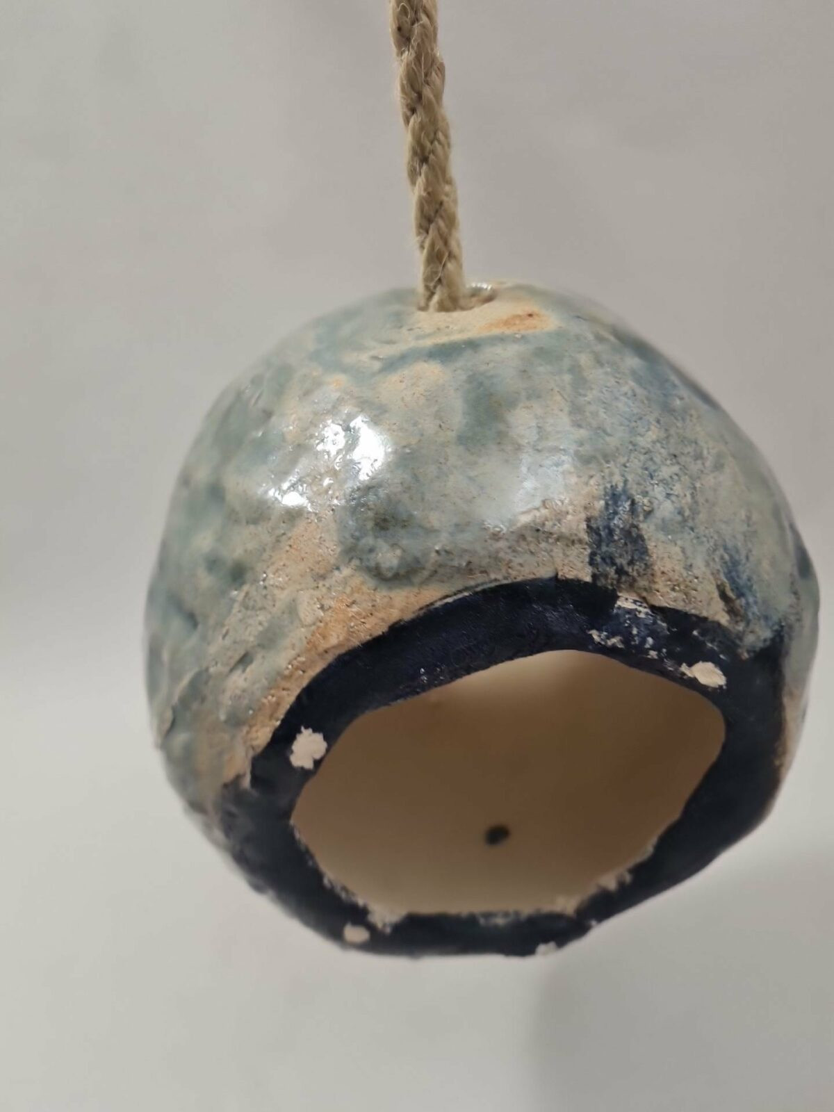 Mangeoire bleu pour nourrir les oiseaux - résistante au gel – Image 5