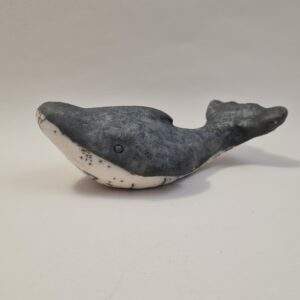 Jolie baleine en céramique