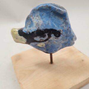 Poisson chirurgien en raku "Dory "