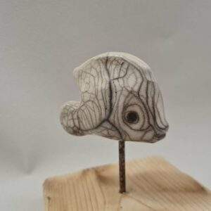 Poisson céramique raku