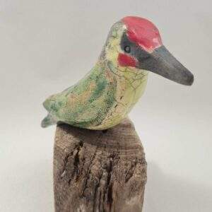 Pivert, pic vert statuette