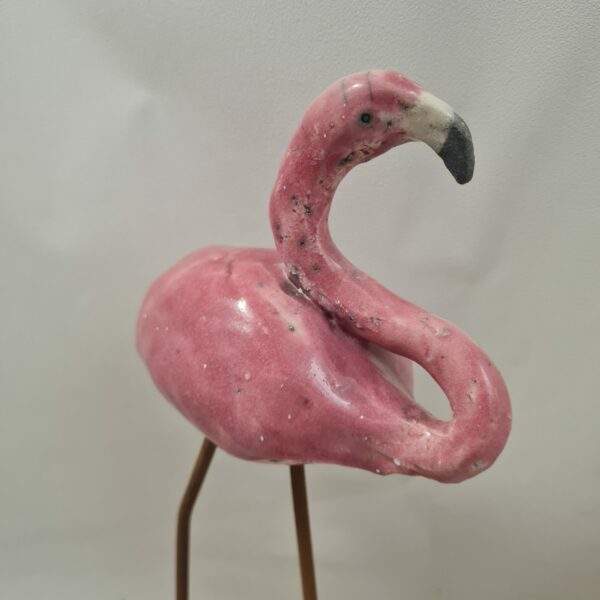 Flamant Rose  (+30 cm de haut) – Image 2