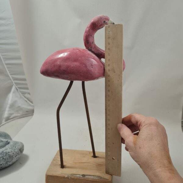 Flamant Rose  (+30 cm de haut) – Image 7