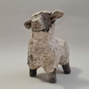 Mouton ceramique raku.