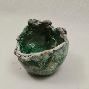 bougeoir vert