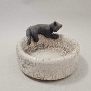 Bol pour chat - Gamelle - assiette pour chat en raku
