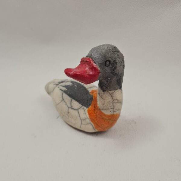 Tadorne de Belon, Canard en Raku (L) "Ursule"