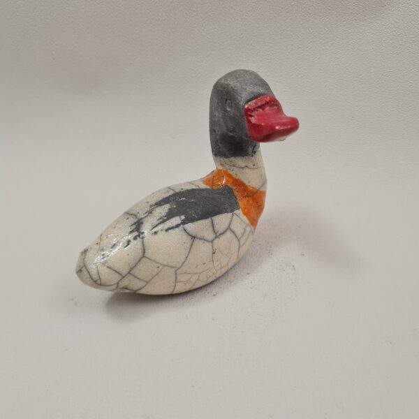 Tadorne de Belon, Canard en Raku (L) "Ursule" – Image 2