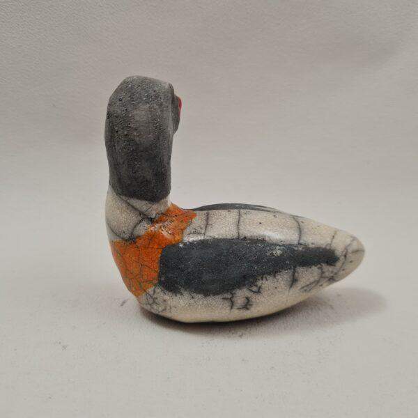 Tadorne de Belon, Canard en Raku (L) "Ursule" – Image 4