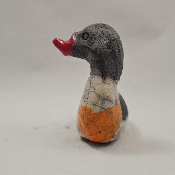 Tadorne de Belon, Canard en Raku (L) "Ursule" – Image 5