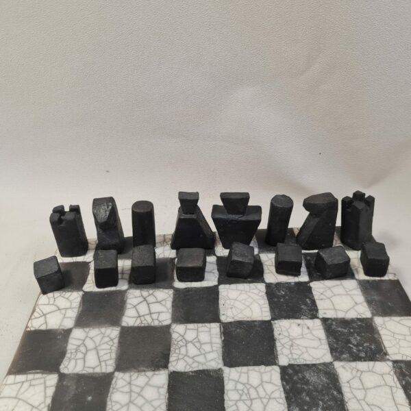 Jeu d’échecs en céramique raku – Une œuvre artisanale unique – Image 13