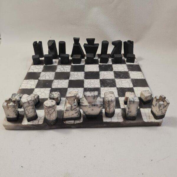 Jeu d’échecs en céramique raku – Une œuvre artisanale unique – Image 10