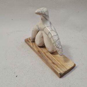 Clitoris - Figurine en céramique Raku