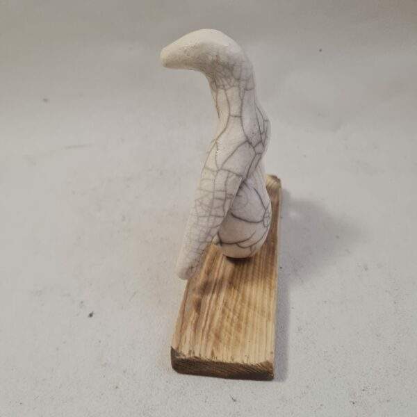 Clitoris - Sculpture en céramique Raku – Image 5