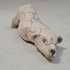 Ourson blanc " quand faut y aller "