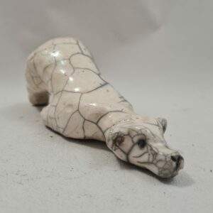 Ourson blanc " quand faut y aller "