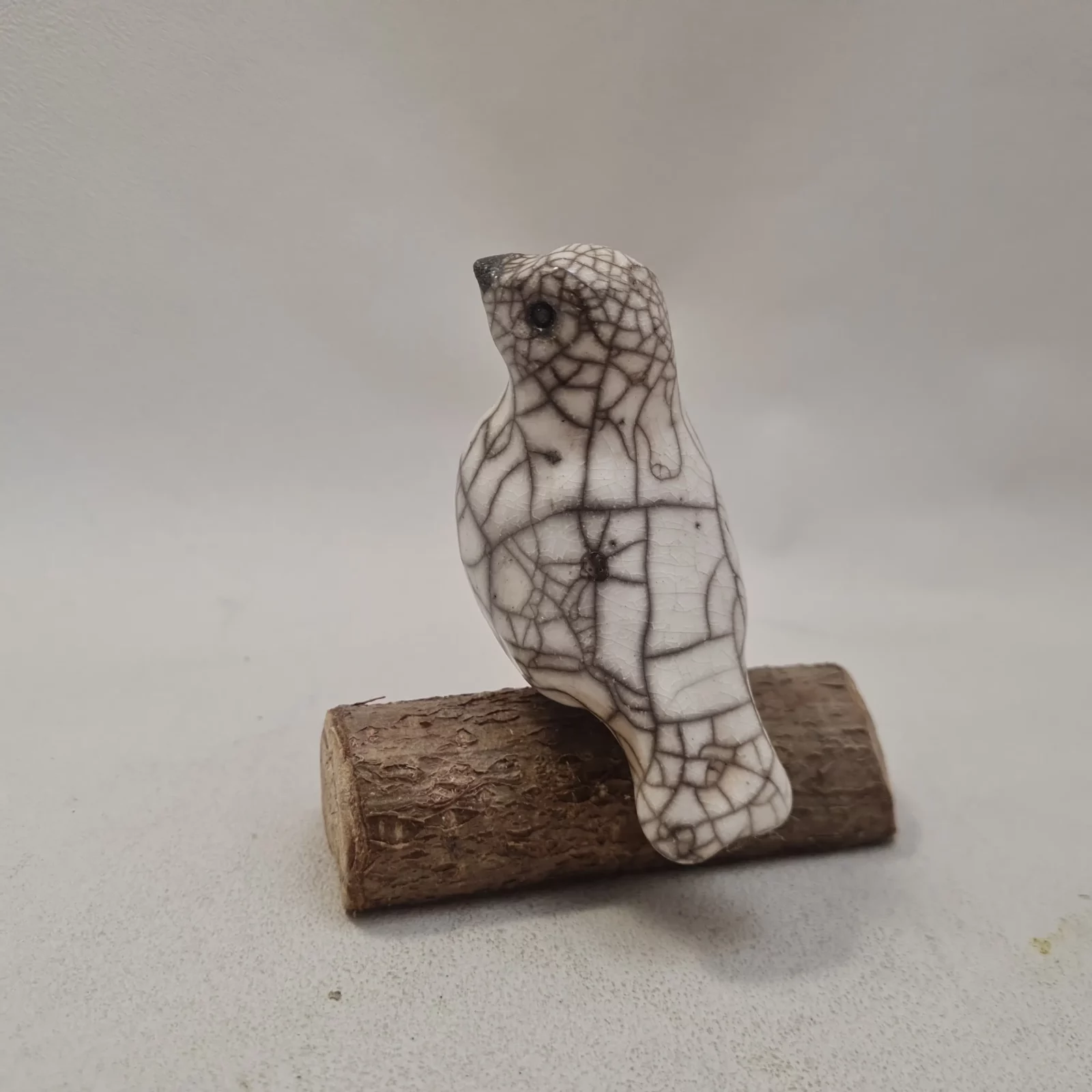 Paloma en céramique Raku – Image 3