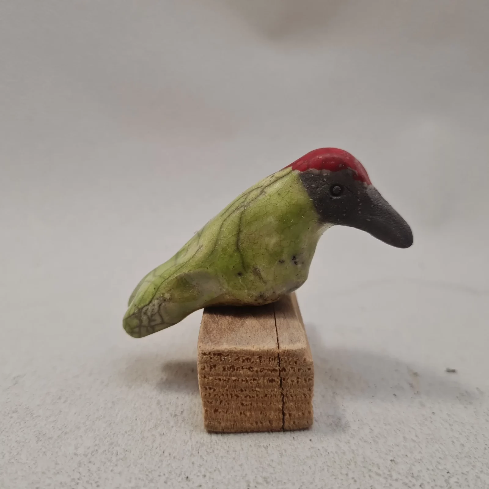 Pivert en céramique Raku - Tiny – Image 2