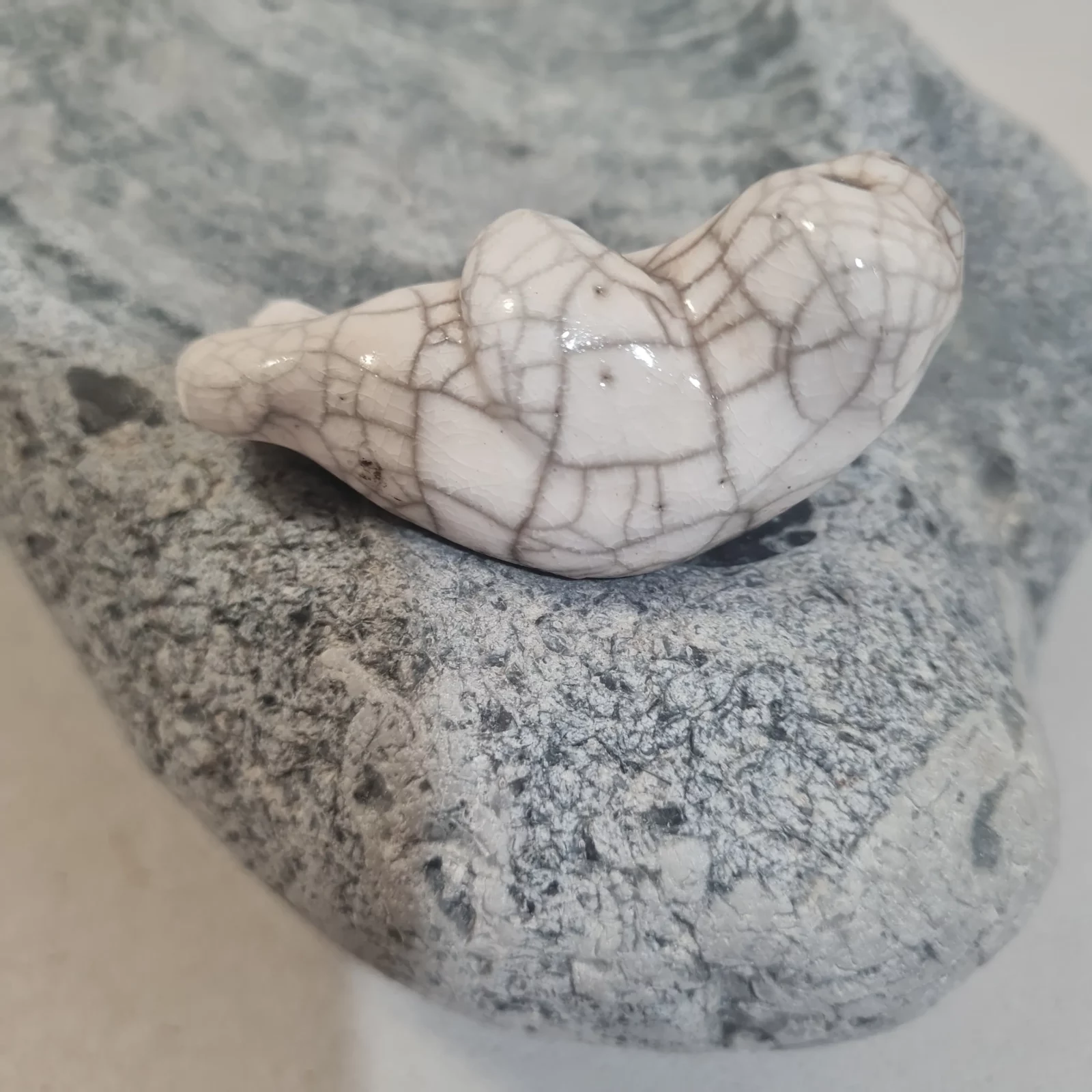 Phoque en céramique Raku - petite figurine – Image 2